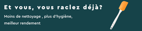Les racleurs dans l'industrie alimentaire